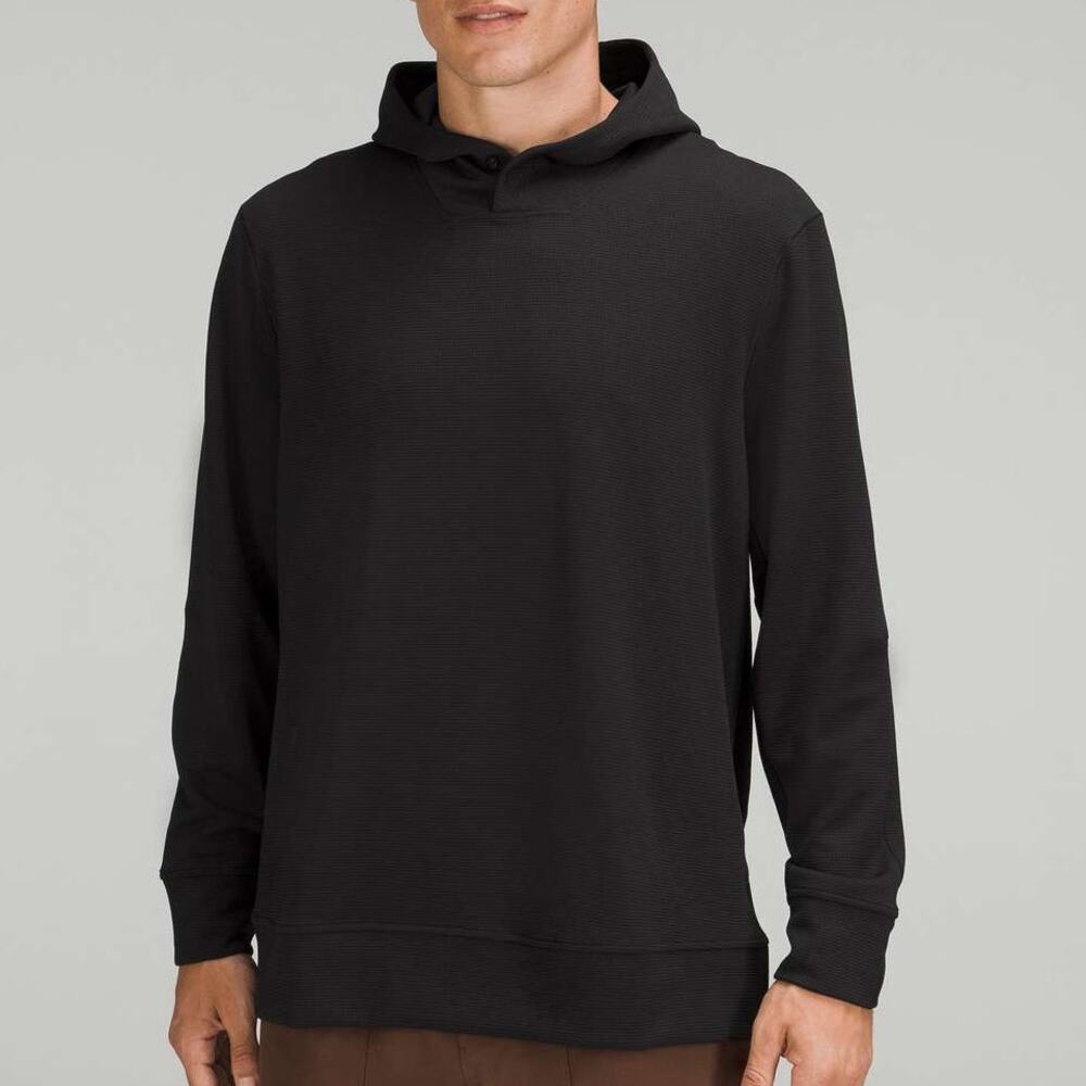 Lululemon Shift Stitch Hoodie Sweatshirt Black Size Large